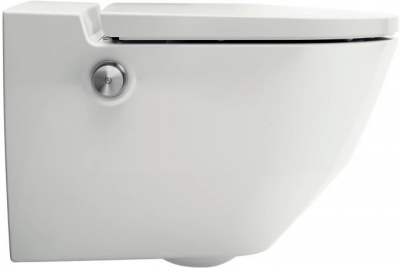 Laufen Cleanet Navia Унитаз-биде подвесной 58х37х38см, безободковый, со съемным сиденьем с микролифтом, белый