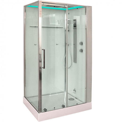 Душевая кабина Timo Premium 120x90 H-520L с баней с гидромассажем прямоугольная