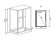 Душевая кабина Timo Premium 120x90 H-520L с баней с гидромассажем прямоугольная