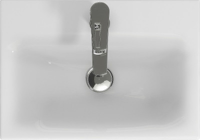 Раковина Cersanit Moduo Slim 50 S-UM-MOD50SL/1 белая прямоугольная