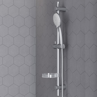 Душевой гарнитур Damixa Palace One 914100000 хром 5 режимов