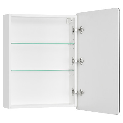 Зеркальный шкаф в ванную Aquaton Скай 55 1A238402SY010 белый