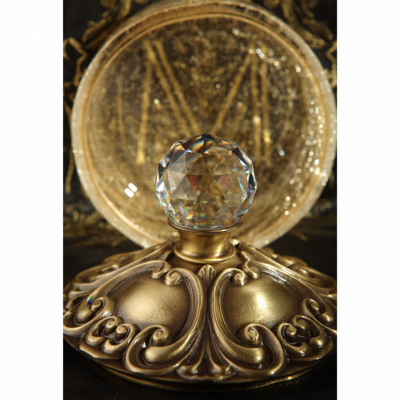 MIGLIORE Cristalia SWAROVSKI 16760 баночка высокая, 9 см, бронза