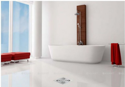 Трап для душа Pestan Confluo Standard Square 2 13000006  Нержавеющая сталь / Пластик