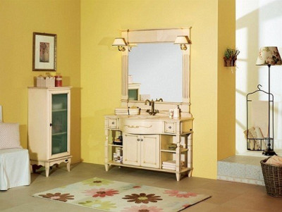 Migliore Kantri L128 cm комплект мебели для ванной без раковины и столешницы