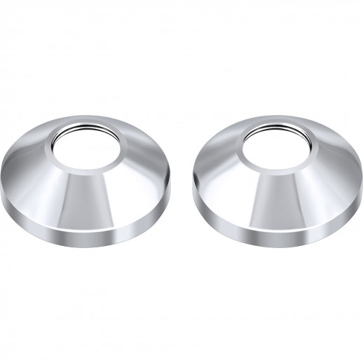 Отражатели Славен конусные, высота 20 мм, пара серебристый (СЛ-ЗП-011)