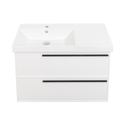 Раковина на тумбу La Fenice Cubo CU.NN.90L, чаша слева