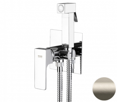 Гигиенический душ со смесителем Remer Absolute AU65XV, сталь
