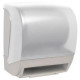 Пластиковый автоматический диспенсер для рулонных полотенец белый Nofer 04004.2.W  (04004.2.W)