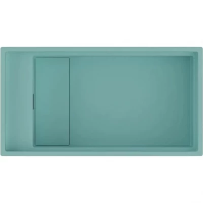 Кухонная мойка OMOIKIRI Kinaru PRO 86-U, I-WG Artceramic, wind green 4993202