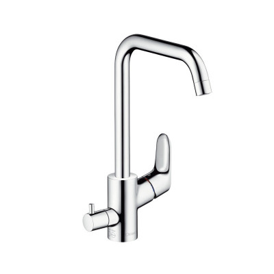 Hansgrohe Focus 31823000 смеситель для кухни с переключением на посудомоечнную машину, хром