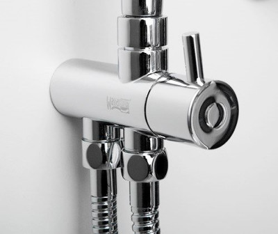 WasserKRAFT A017 комплект душевой 116х52 см, хром