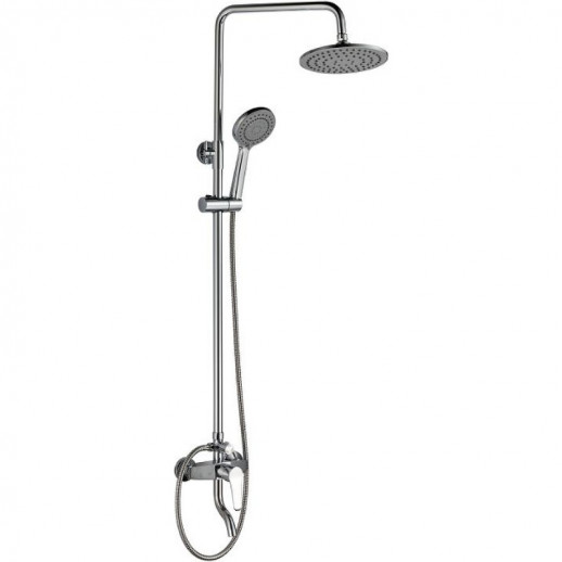 Душевая система Haiba HB2423 (латунь пластик) белый, хром