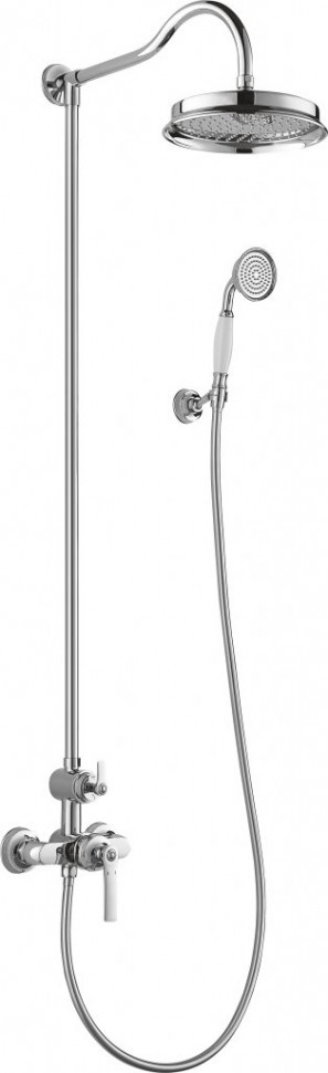 Душевая стойка со смесителем для верхнего и ручного душа CEZARES LIBERTY-F-CD-01