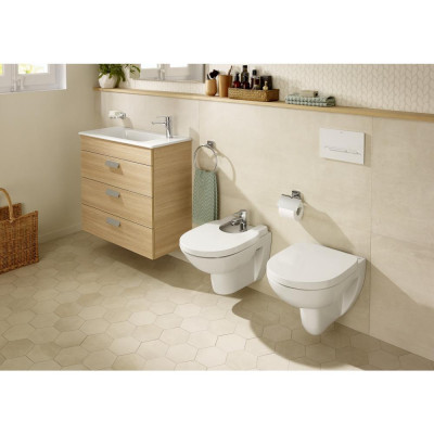 Чаша унитаза Roca Debba Round подвесная безободковая 346998000 овальная