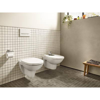 Чаша унитаза Roca Debba Round подвесная безободковая 346998000 овальная