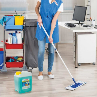 Средство для мытья пола 5 кг, ЛАЙМА PROFESSIONAL концентрат, "Морской бриз", 602296