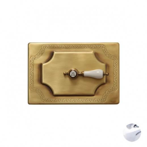 Migliore 24247 CR декоративная панель (металл), хром (без ручки)