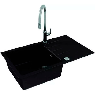 Мойка для кухни Alveus Granital Cadit 40 Carbon G91 860x500 1132031 угольная ис-ный гранит прямоугольная