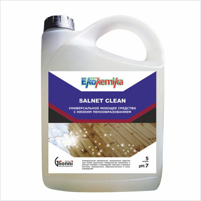 Ekokemika Salnet Clean универсальное нейтральное средство для мытья любых твердых поверхностей, 5 л