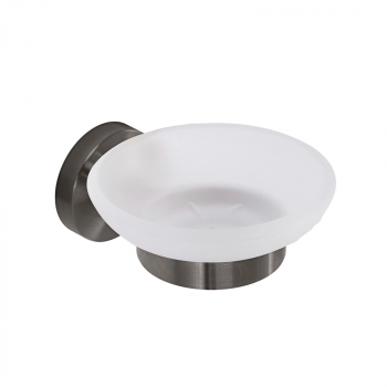 Мыльница для ванной Cezares Relax RELAX-SODS-GM оружейная сталь