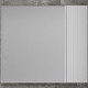 Зеркальный шкаф в ванную Style Line Стокгольм 80 ЛС-00002324 белый рифленый софт  (ЛС-00002324)