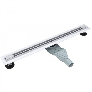 Душевой лоток Esbano Slim 80 S-LINE-80MC ESTRSLMLINE80MC с решеткой хром матовый