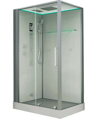 Душевая кабина Timo Premium 120x90 H-520R с баней с гидромассажем прямоугольная