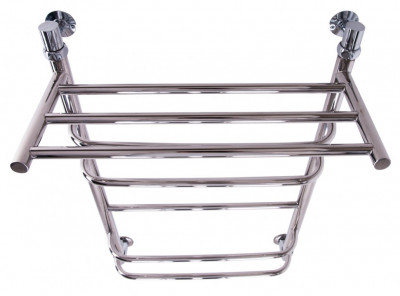 Электрический полотенцесушитель Акванерж Скоба прямая с полкой 600х800