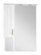 Зеркальный шкаф в ванную Misty Амбра 70 левый подсветка 69х100 (П-Амб0270-0322ЯЛ)  (П-Амб0270-0322ЯЛ)