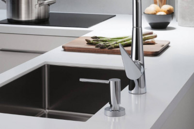 Смеситель для кухни с вытяжным изливом Hansgrohe Talis M51 73853000 (хром)