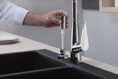 Смеситель для кухни с вытяжным изливом Hansgrohe Talis M51 73853000 (хром)