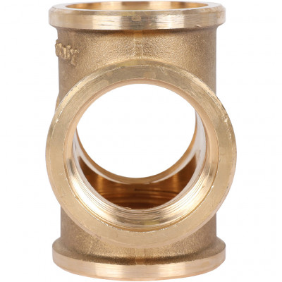 Крестовина STOUT латунь резьбовая ВВ 1" SFT-0030-000001
