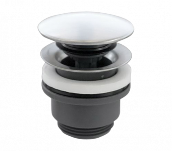 Донный клапан универсальный 1”1/4 Remer SS905CCR, нержавеющая сталь