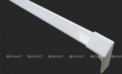 Бордюр для ванн и поддонов 15 мм Aquanet белый (00225264)
