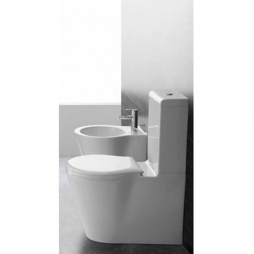 CERAMICA ALA ROAD 16MBS/P унитаз напольный 42 см х 65 см, белый