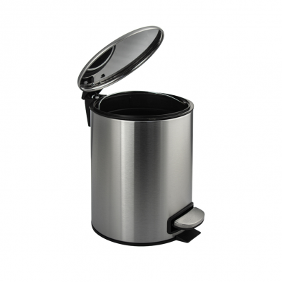 Ведро для мусора Санакс 10500, нержавеющая сталь 5 л, сатин