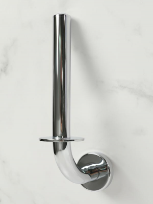 NOFER BRASS 16350.B держатель туалетной бумаги вертикальный, глянцевый