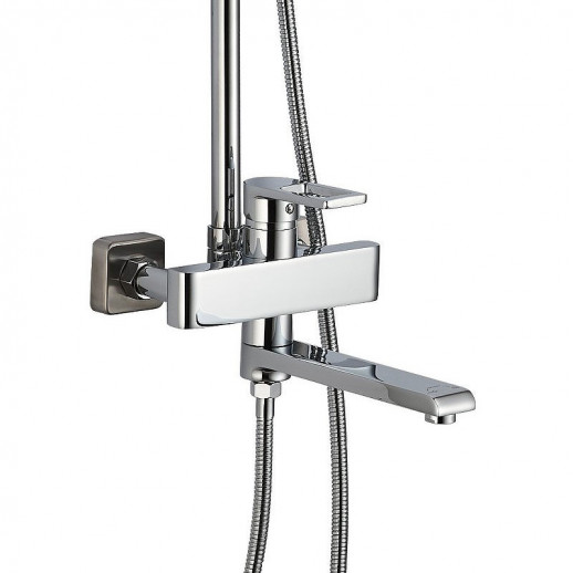 Душевая система Haiba HB2424 (латунь пластик) хром