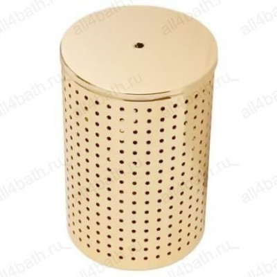 Корзина для белья 72л MIGLIORE Complementi 21995, золото (большая)