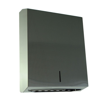 Диспенсер для бумажных полотенец GFmark 910, нержавеющая сталь