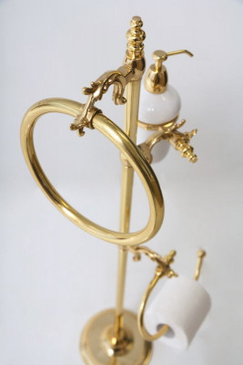 Стойка напольная Art&Max Barocco AM-2164-Do-Ant