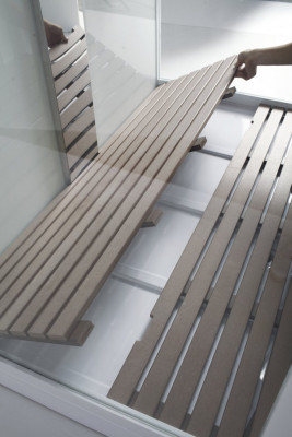 Душевая кабина Orans SR-89105LS белая, с баней