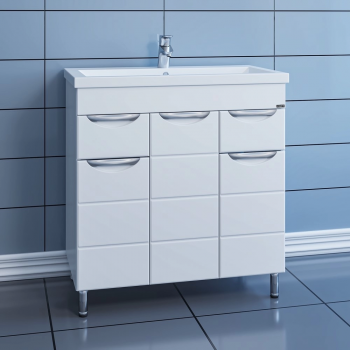 Тумба напольная СаНта "Родос 80"  (с умывальником Фостер 80)