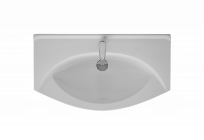 Мебельный умывальник Dreja LAGUNA 85 см, белая керамика