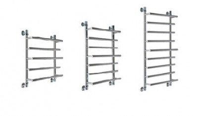 Водяной полотенцесушитель Акванерж Модерн прямая с полками 400х500, хром