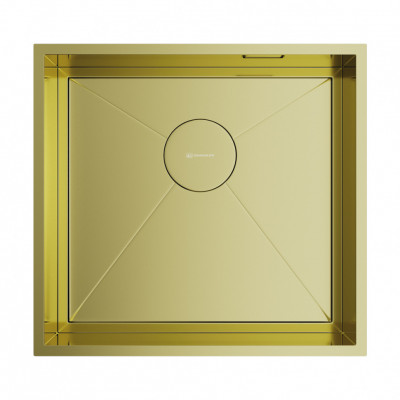 Мойка Omoikiri прямоугольная 480х450 мм Kasen 48-26 INT LG нерж.сталь, светлое золото (4997057)