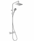 Душевая система Hansgrohe Vernis Shape EcoSmart 26097000 с термостатом (хром) (26097000)