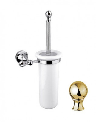 Ершик Cezares Olimp TB-02-M цвет бронза, ручки металл