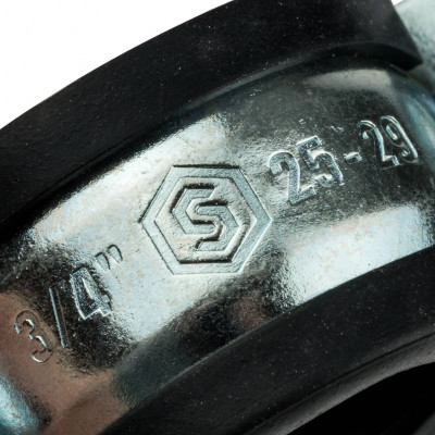 Хомут для труб с гайкой 3/4 (25-29) STOUT (SAC-0020-000034)